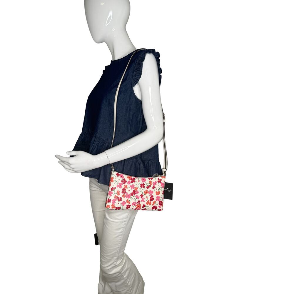 Kate Spade Sadie Sunny Floral Printed Crossbody - Picture 5 of 7
